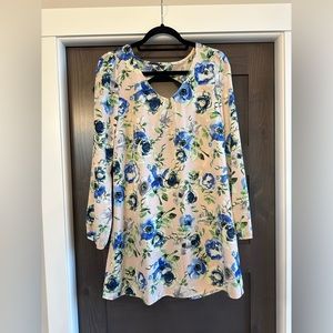 Blush Spring Shift Dress size Medium